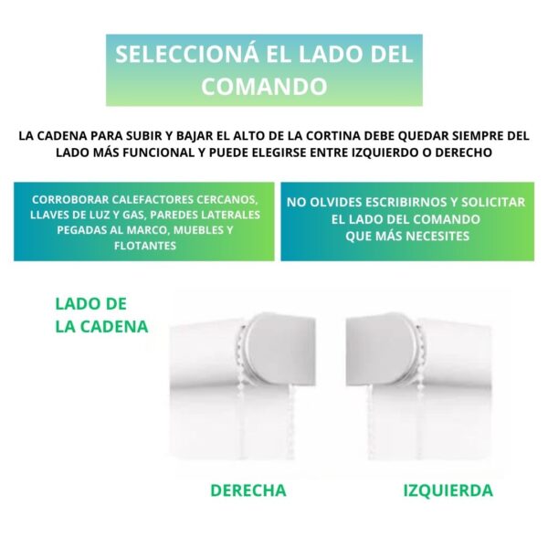 Cortina Roller Zebra Traslucida Eclipse Ancho 090x220 Alto - Imagen 7