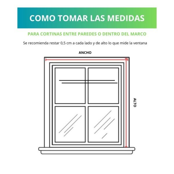 Cortina Banda Vertical Traslucida Lux Ancho 140x210 Alto - Imagen 6