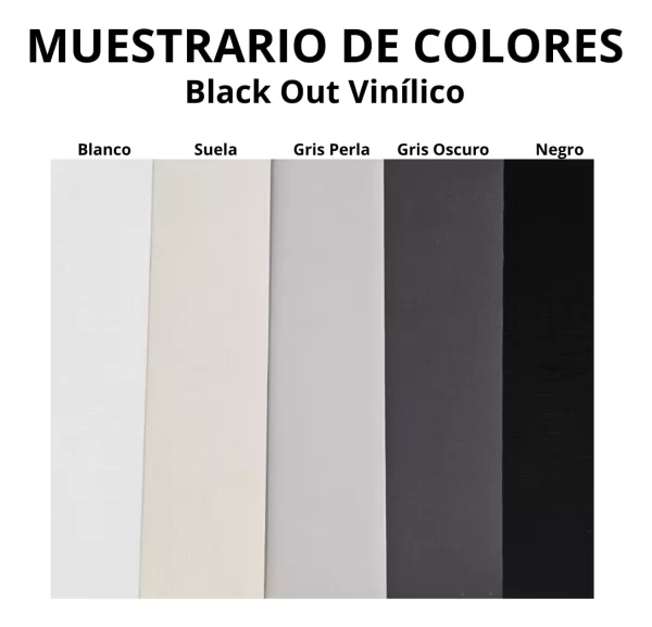 Cortina Banda Vertical Blackout Premium Ancho 180x220 Alto - Imagen 10